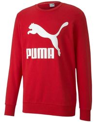 PUMA - Classics Logo Crew-Neck T-Shirt - Lyst