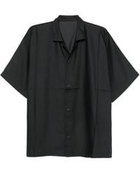 Issey Miyake - Chemise À Col Cranté - Lyst