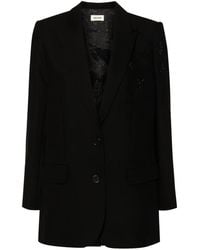 Zadig & Voltaire - Blazer Mit Strass - Lyst