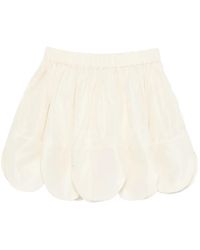 Simone Rocha - Petal-Hem Mini Skirt - Lyst