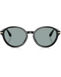 Giorgio Armani - Round-Frame Sunglasses - Lyst