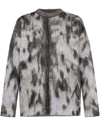 The Attico - Pullover mit Jacquard-Strick - Lyst