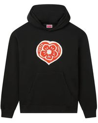 KENZO - Sudadera Boke Heart Con Capucha - Lyst