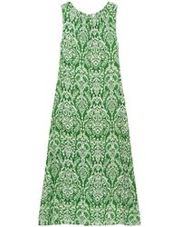 Maliparmi - Dreamscape Ikat-Print Dress - Lyst