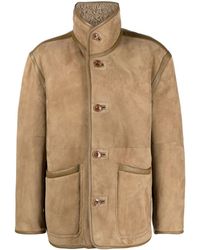Lemaire - Wendbare Jacke aus Shearling - Lyst