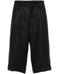 Peserico - Pantalones cortos con pinzas - Lyst