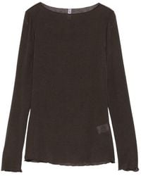 Daniele Fiesoli - Boat-Neck Long-Sleeve Sweater - Lyst