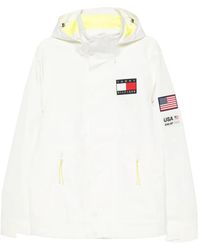 Tommy Hilfiger - X Us Sail Gp Logo-Patch Hooded Jacket - Lyst