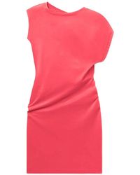 Agolde - Beth Ruched Sleeveless Mini Dress - Lyst