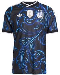 adidas - T-Shirt Argentina 26 Away Authentic À Imprimé Graphique - Lyst