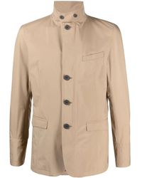 Herno - Single-Breasted Jacket - Lyst