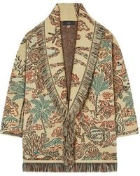 Alanui - Sketched By The Ses Vest Met Franje - Lyst