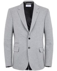 Philipp Plein - Logo-Plaque Fleece Blazer - Lyst