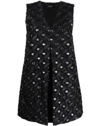 Fabiana Filippi - Fil Coupé Mini Dress - Lyst