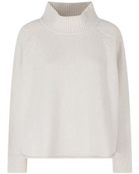 Roberto Collina - High-Neck Raglan-Sleeve Sweater - Lyst