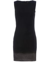 Twisty Parallel Universe - Textured Hem Shift Dress - Lyst