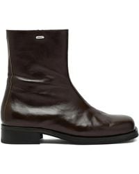 Our Legacy - Camion Zip-Detail Leather Boots - Lyst