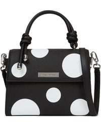 KARL LAGERFELD - Sac À Bandoulière Ikon À Pois - Lyst