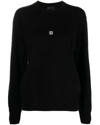 Givenchy - Logo Wool Sweater - Lyst
