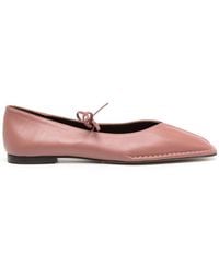 Alohas - Sway Leather Ballerina Shoes - Lyst