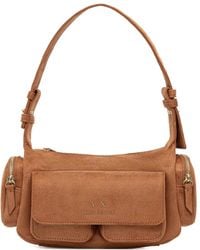 ARMANI EXCHANGE - Bolso de hombro grande con cremallera - Lyst