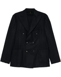 Dell'Oglio - Double-Breasted Blazer - Lyst
