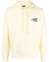 DIESEL - Embroidered Logo Drawstring Hoodie - Lyst