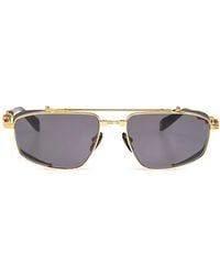 Balmain - Pilot-Frame Sunglasses - Lyst