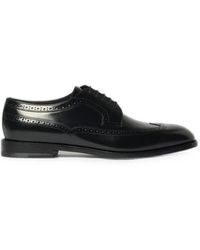 Manolo Blahnik - Brogue-Pattern Oxford Shoes - Lyst