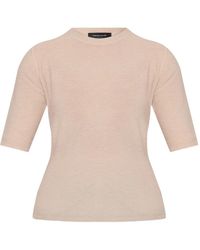 Fabiana Filippi - Embellished Short-Sleeve T-Shirt - Lyst