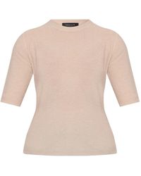 Fabiana Filippi - Embellished Short-Sleeve T-Shirt - Lyst