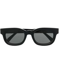 Retrosuperfuture - Logo-Lettering Square-Frame Sunglasses - Lyst