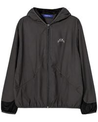 A_COLD_WALL* - Logo-Print Mesh-Panel Jacket - Lyst