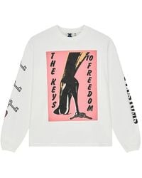 Deus Ex Machina - Locket Graphic-Print Long-Sleeve T-Shirt - Lyst