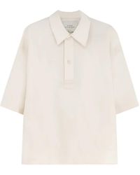 Studio Nicholson - Lemmer Oversized Short-Sleeved Polo Shirt - Lyst