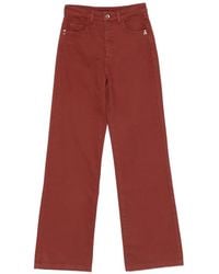Patrizia Pepe - High Waist Straight Jeans - Lyst
