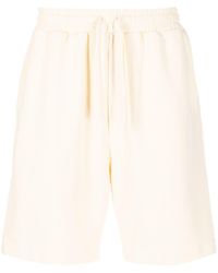 Nanushka - Drawstring Organic Cotton Track Shorts - Lyst