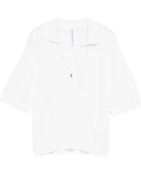 Liviana Conti - Sally Button Polo Shirt - Lyst
