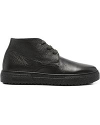 Corneliani - Grainy-Leather Boots - Lyst