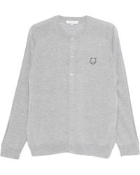 Maison Kitsuné - Vest Met Borduurwerk En Knopen - Lyst