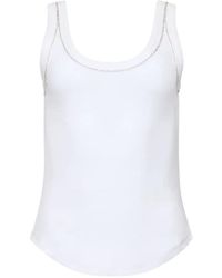 Cinq À Sept - Wilma Embellished Tank Top - Lyst
