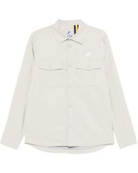 K-Way - Umbert Jacke Mit Aufgesetzten Taschen - Lyst