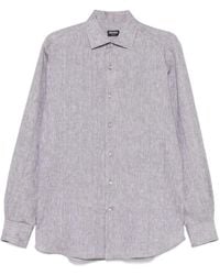 ZEGNA - Oasi Lino Shirt - Lyst