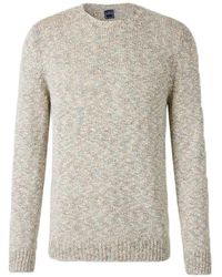 Fedeli - Textured Knitted Sweater - Lyst