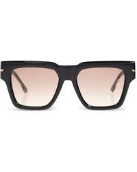 Victoria Beckham - Lunettes De Soleil Rectangulaires Vb 7004 - Lyst