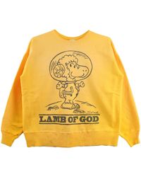 SAINT Mxxxxxx - Slogan-Print Cotton Sweatshirt - Lyst