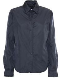 Aspesi - Press-Stud Fastening Shirt - Lyst