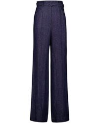 Gabriela Hearst - ベルテッド デニムパンツ - Lyst