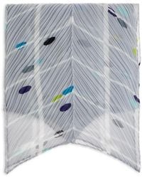 Pleats Please Issey Miyake - Pleated Patterned Scarf - Lyst
