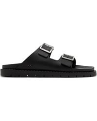 Forsa - Curtis Buckle-Strap Slides - Lyst
